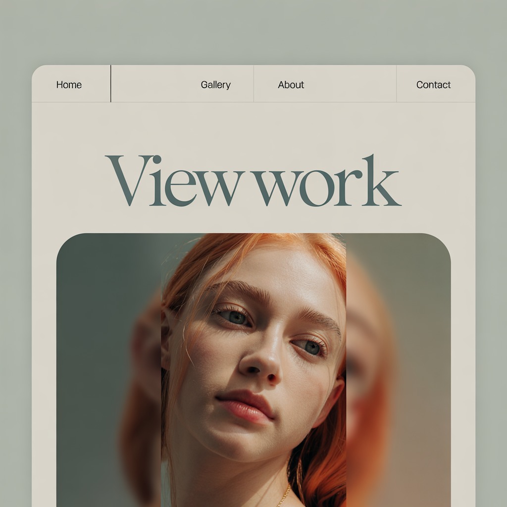Creative portfolio website