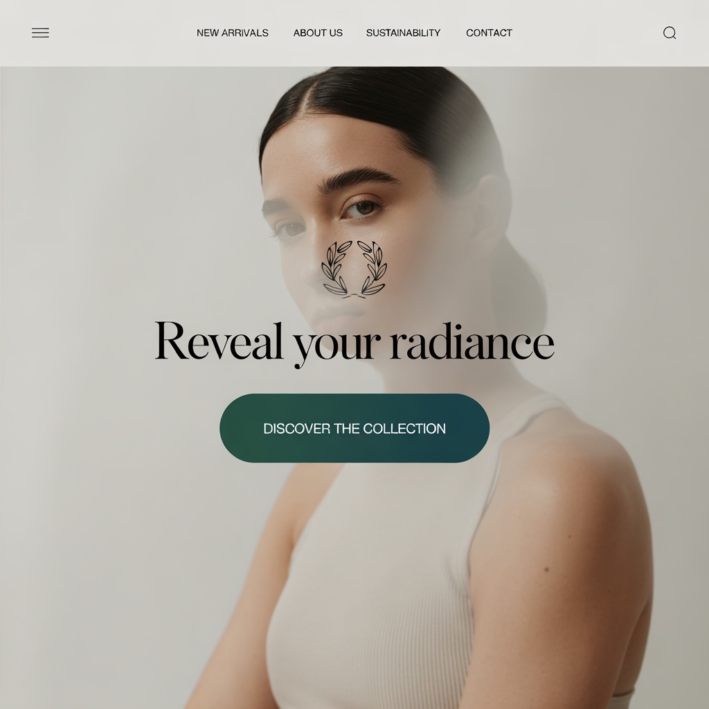 Landing page design
